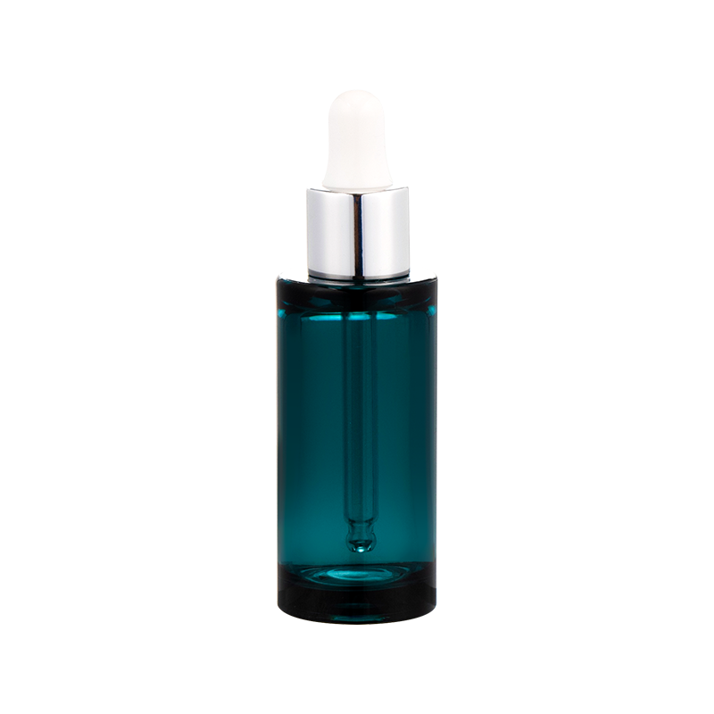 Straight round PETG dropper bottle: heat resistance protects the quality of cosmetics