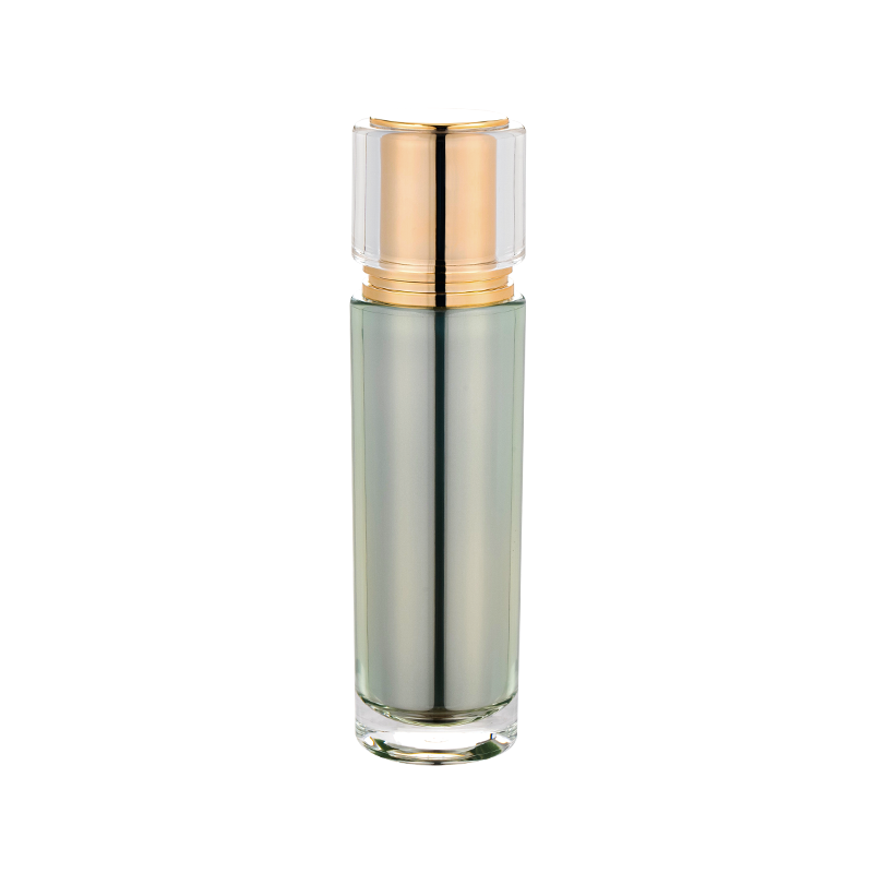 Round acrylic lotion bottle: a perfect symphony of aesthetics, function and environmental protection