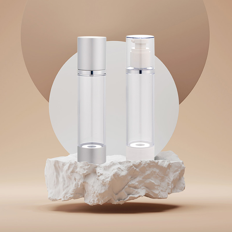 All-Plastic Airless Vacuum Bottle