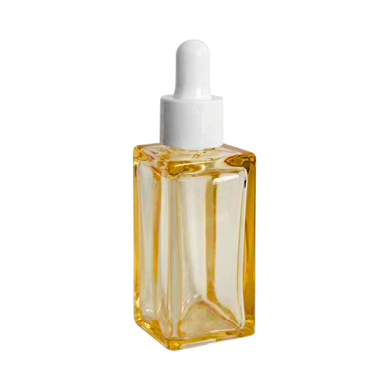 Square  PETG Drooper Bottle with Flat Shoulder